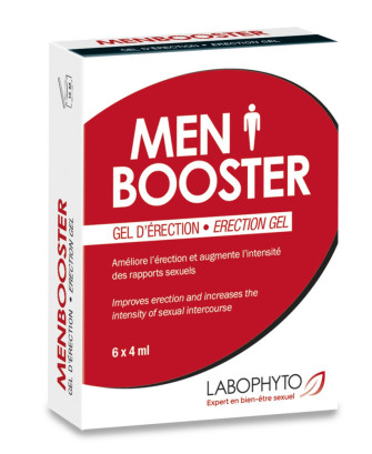 Men Booster gel stimulant d'érection 6 sachets 